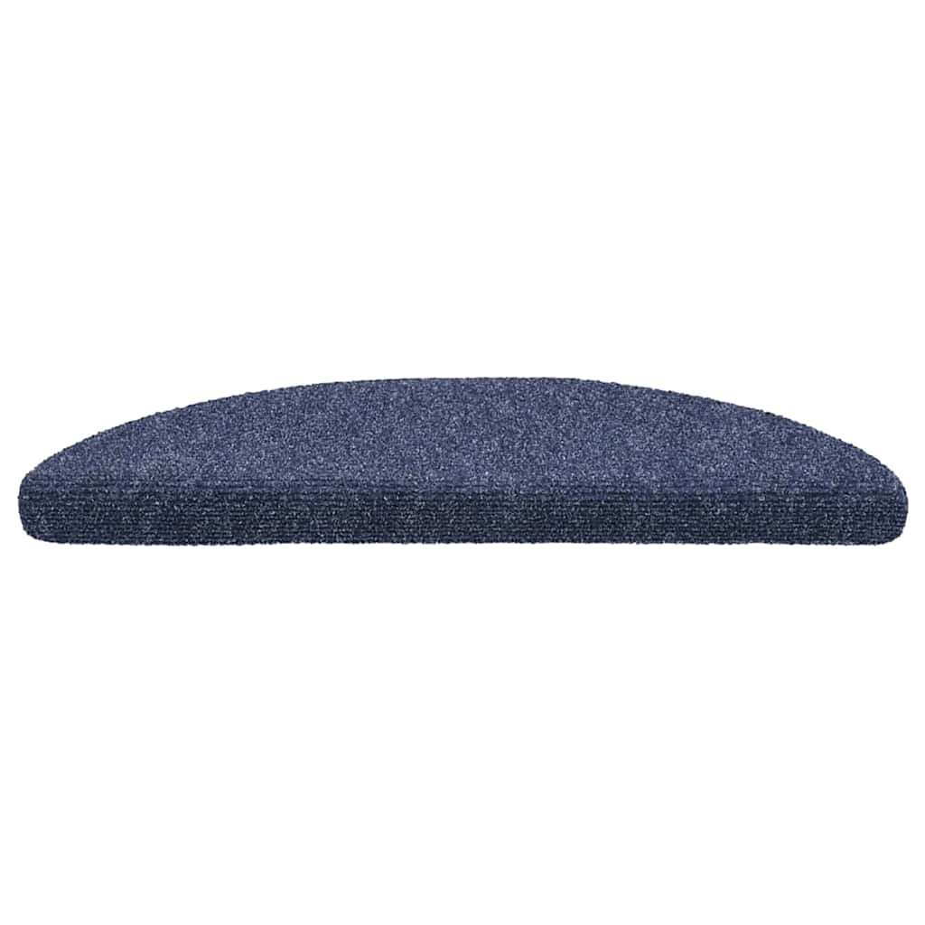 Tapis d'escalier auto-adhésifs 30 pcs bleu 56x17x3 cm - 3