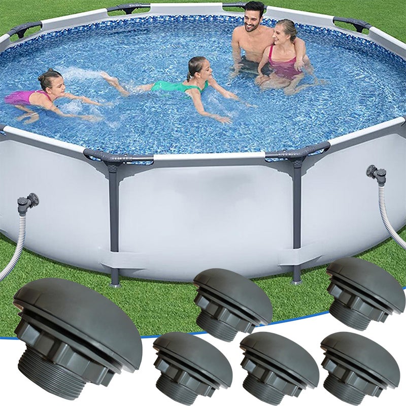 Set Da 5 Filtri Per Valvola D'ingresso Lavatrice – In Plastica Bianca, Lunghezza 2 Cm, Antisedimento E Facili Da Installare, Compatibili Con La Maggior Parte Dei Modelli