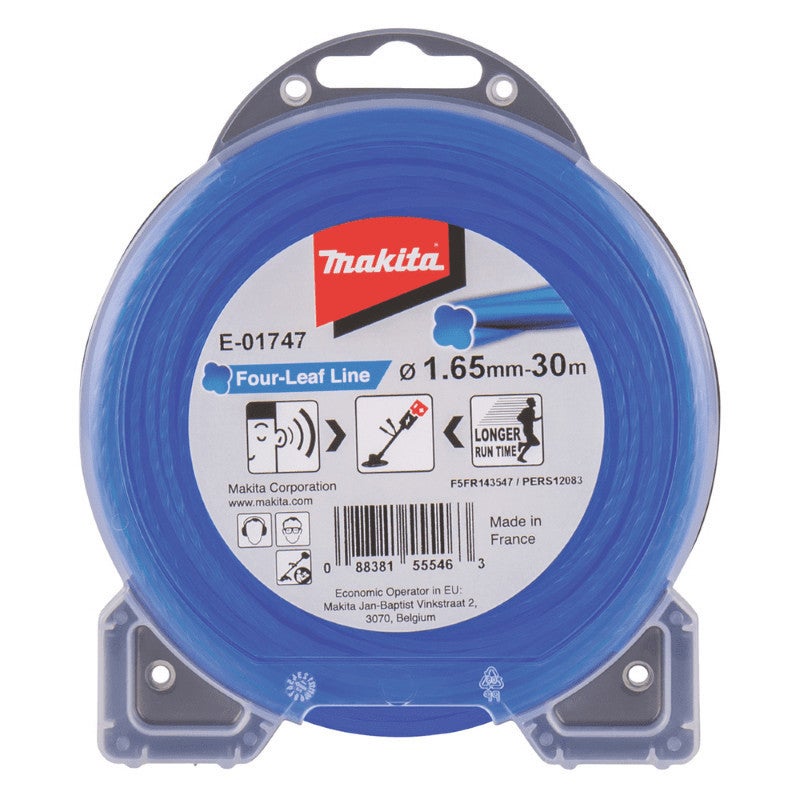 Żyłka do podkaszarki Makita Accessoires średnica 1,65 mm długość 30 m niebieska