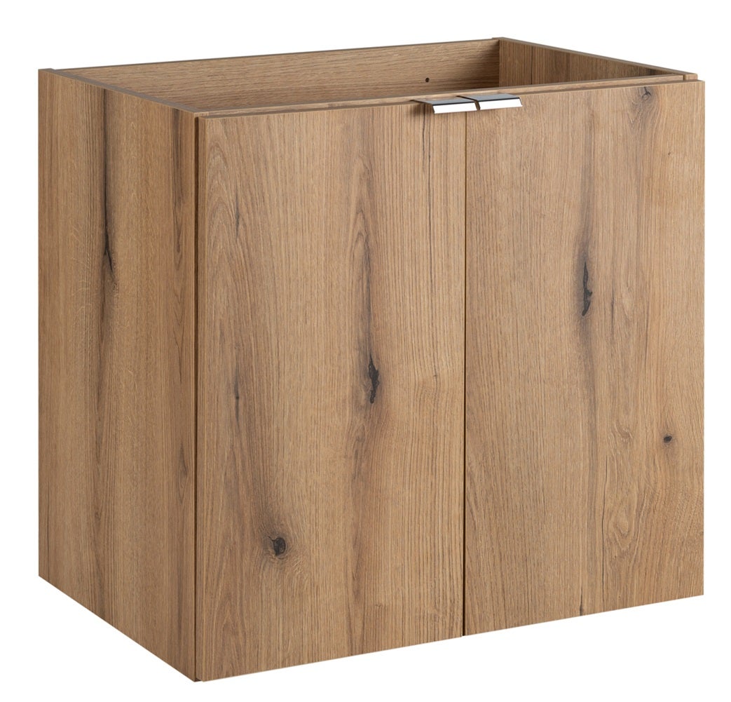 Szafka łazienkowa NOVA OAK 60 cm dąb coast evoke wisząca 2 drzwi półka