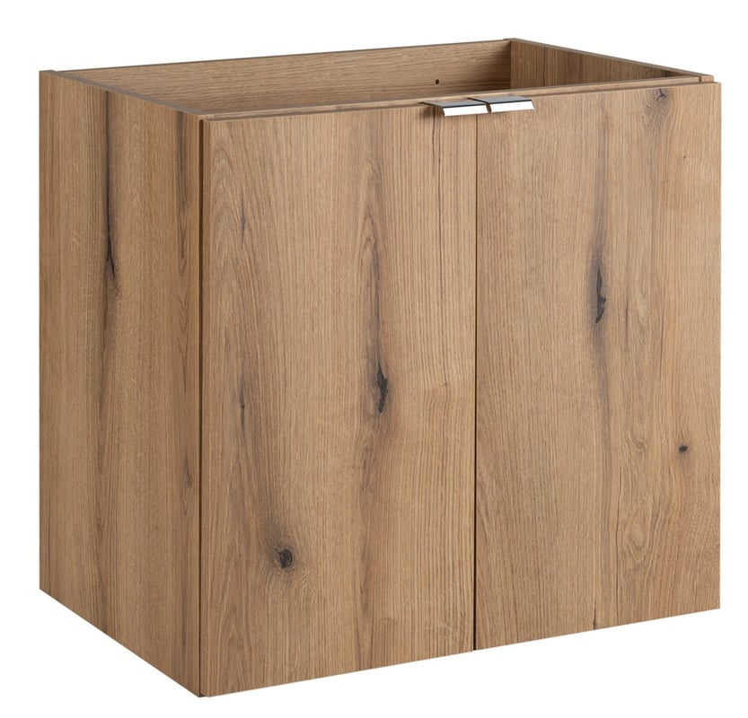 Szafka łazienkowa NOVA OAK 60 cm dąb coast evoke wisząca 2 drzwi półka