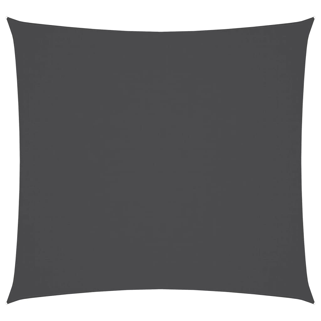 Parasol carré en tissu Oxford anthracite, pour la terrasse, 4,5 × 4,5 m - 2