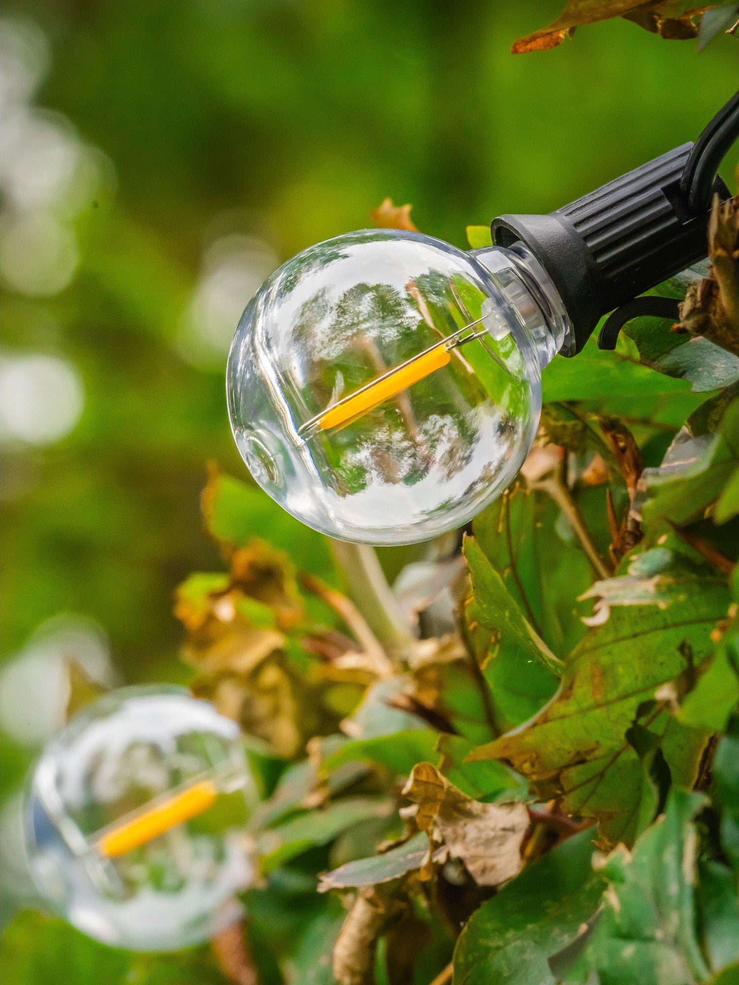 Guirlande solaire Iplux® Venice 15m - Haute qualité - Durée de combustion 15 heures - 3