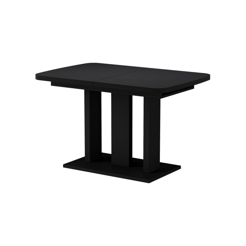 Vicco Stół jadalny Fenaro, Czarny, 120 x 80 cm 2 części