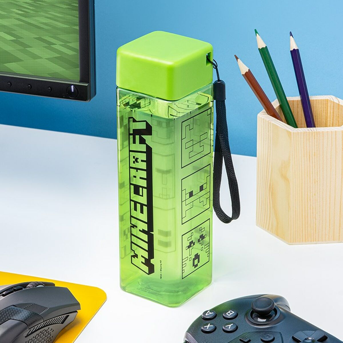 Bouteille d'eau Paladone Minecraft Plastique 500 ml - 6