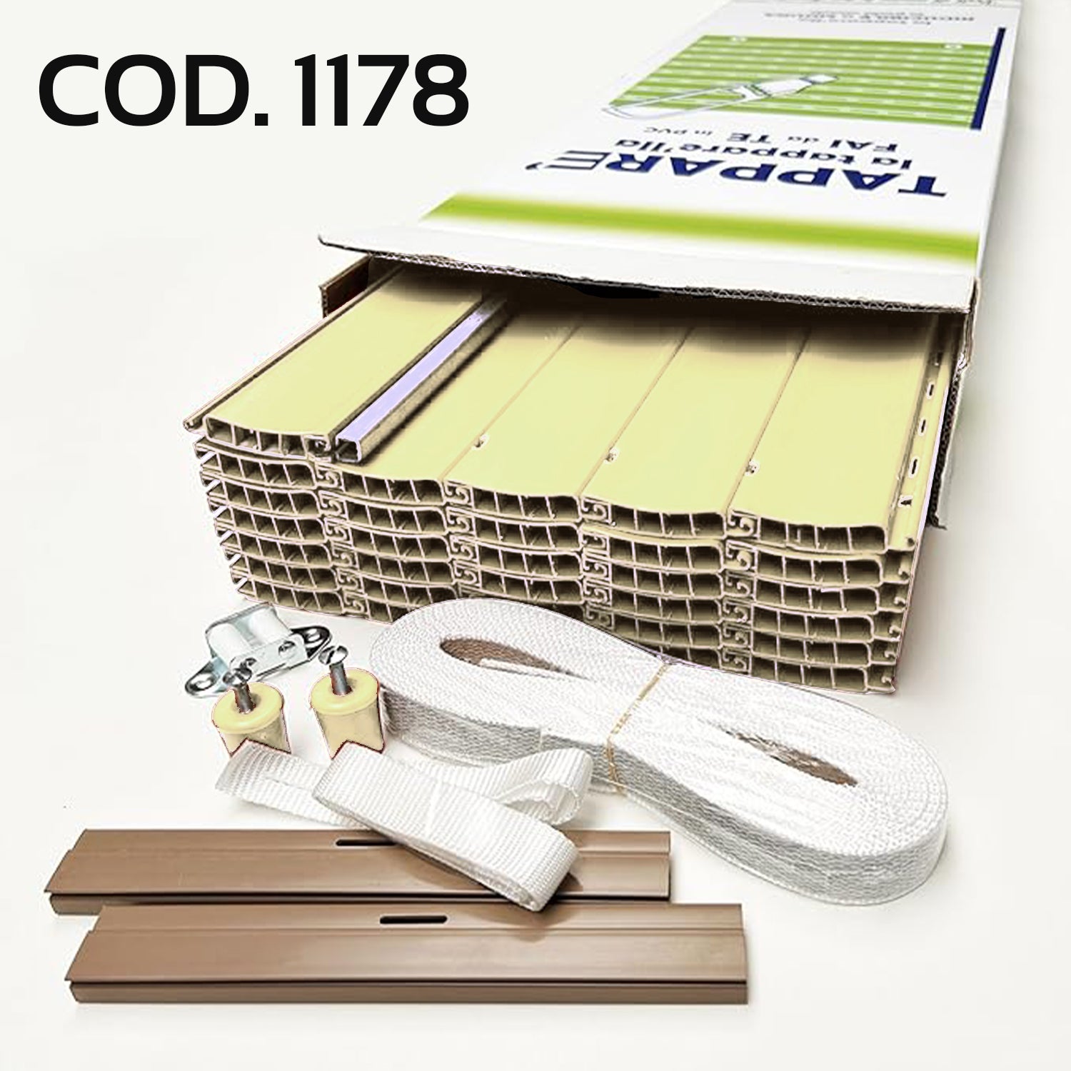 Tapparella Avvolgibile In PVC E Fibra Di Vetro - Made In Italy, Personalizzabile - Foto 6