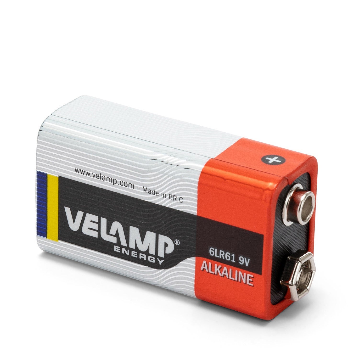 Pile alcaline 6LR61, 9V - 3