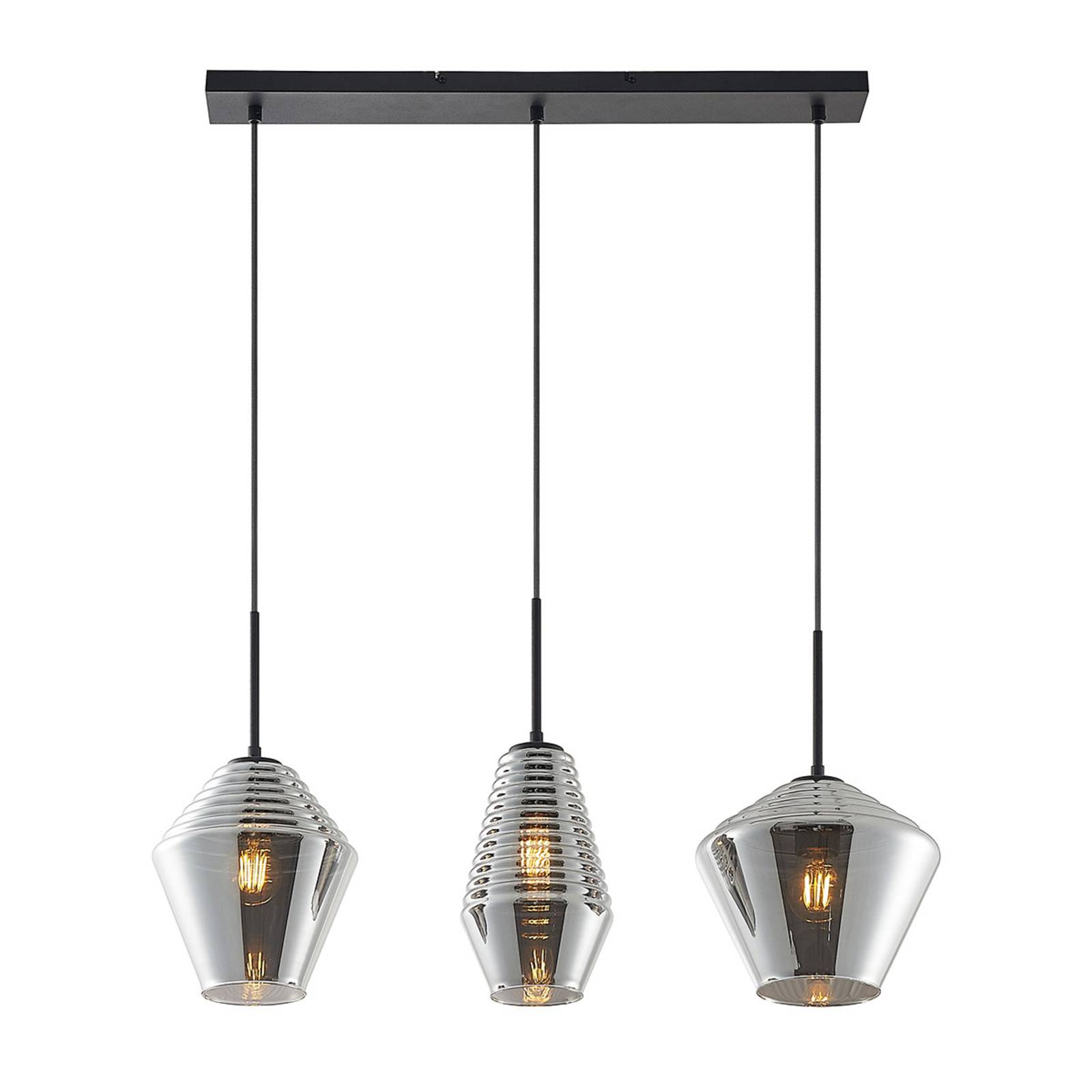 Lampada A Sospensione Lindby Lampada LED A Sospensione Manon, Regolabile In Altezza, Grigio Lampada Sospensione Lindby