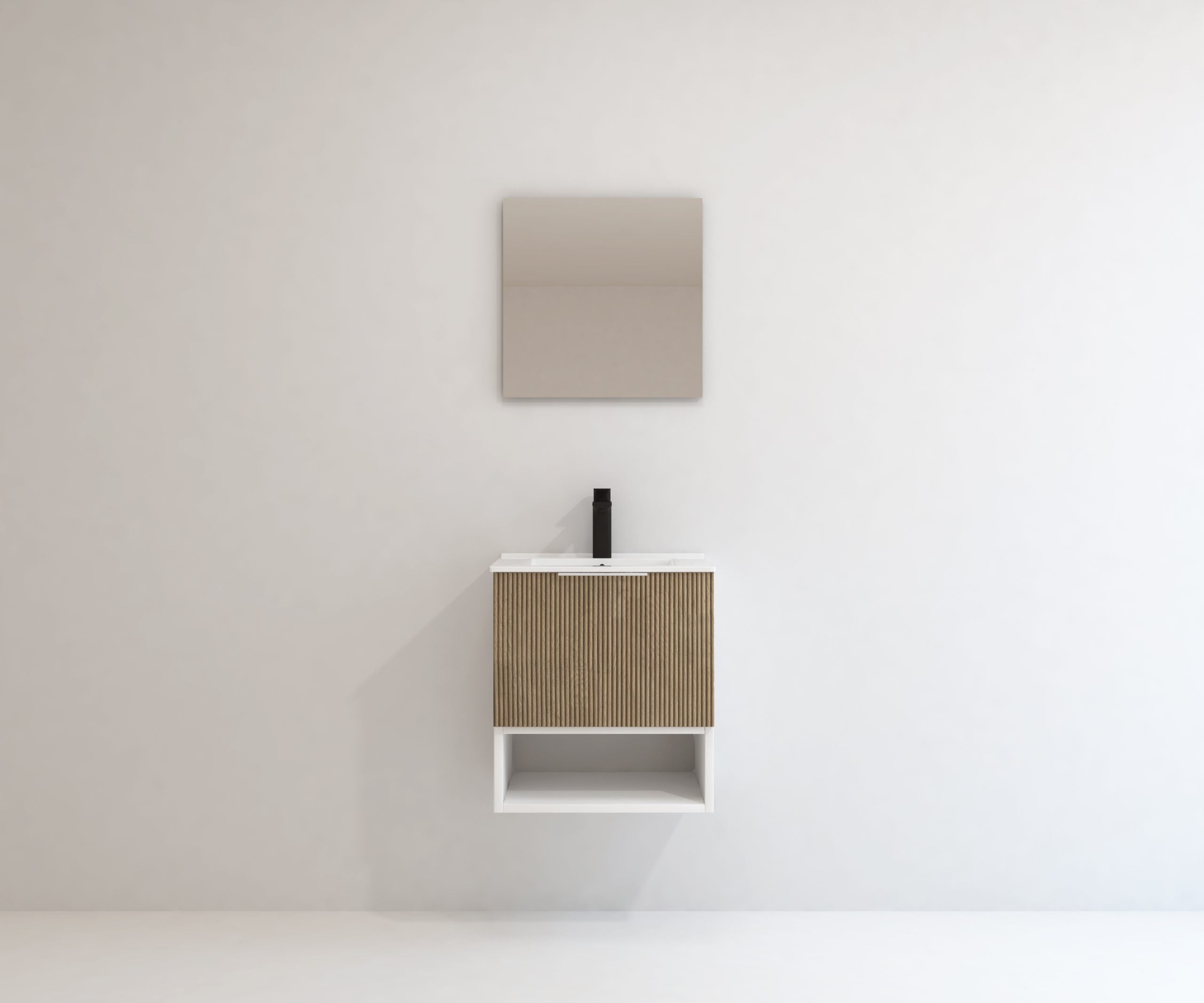 Ensemble de meubles de salle de bain Alcatraz Avantarea FORLET 50 cm + lavabo + miroir - 4