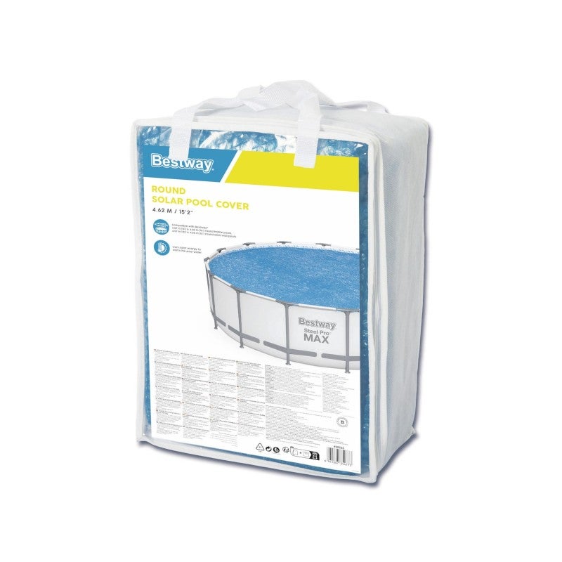 Bestway Copertura Solare per Piscina Flowclear Rotonda 462 cm - 6