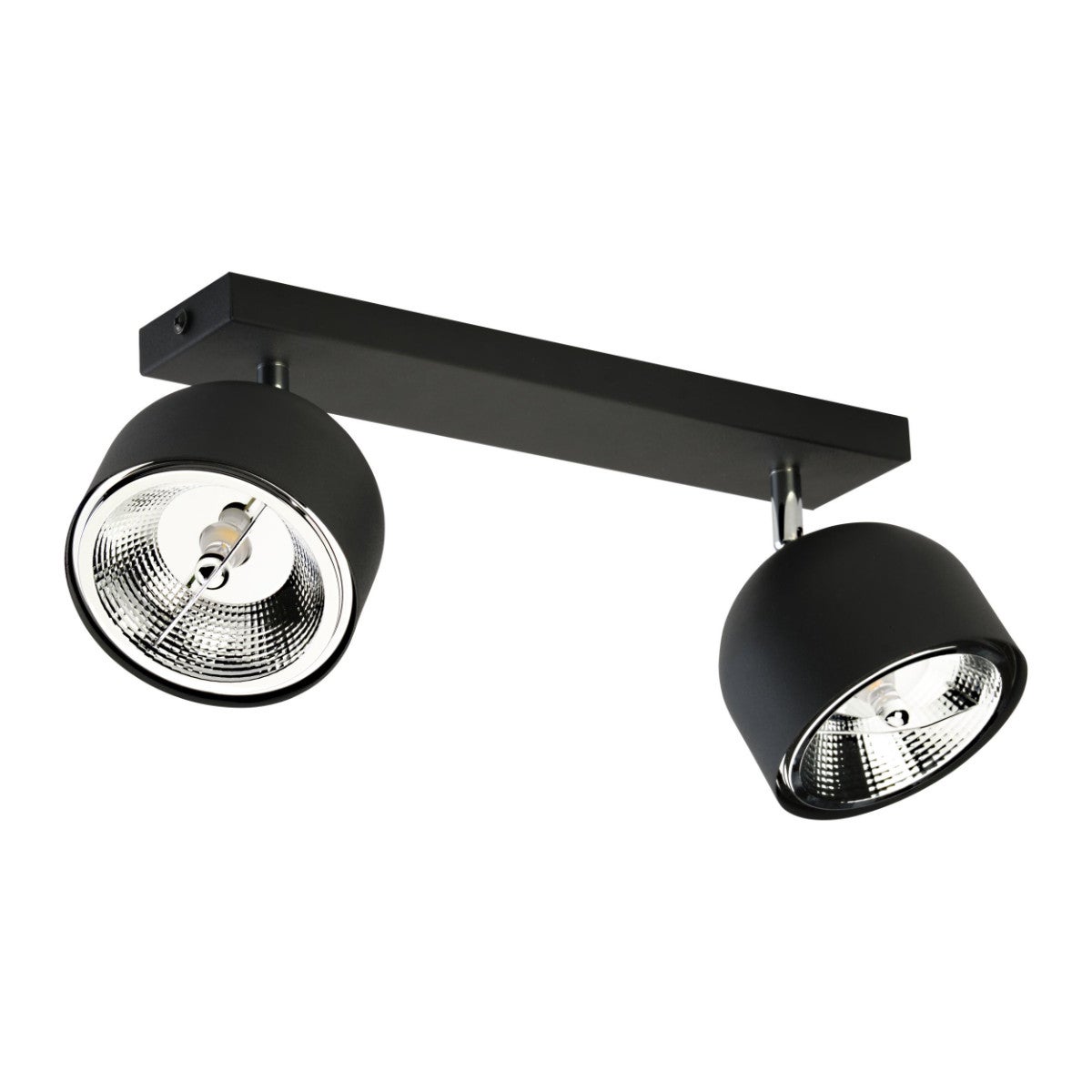 Kinkiet ścienny Altea czarny 2xAR111x12W wym: 22 x 47 cm metal IP20 TK Lighting