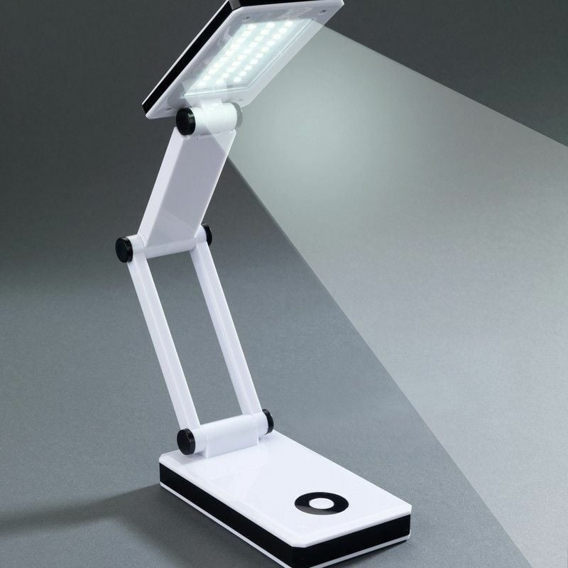 Składana lampa LED - Biała