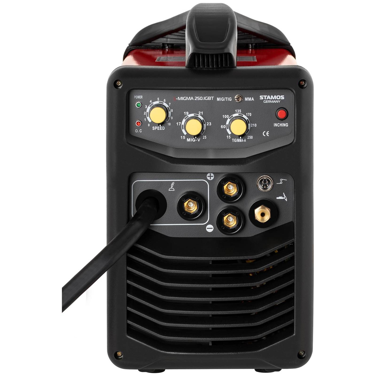 Poste à souder combiné - Stamos Germany - MIG/MAG / MMA / TIG / FCAW - 230 V / 50 Hz - 9