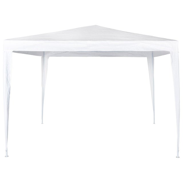 Cenador desmontable jardín 300x300 cm blanco Aktive