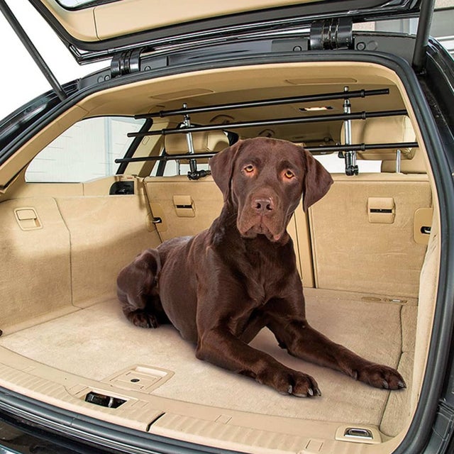 Griglia Divisoria Per Cani Auto – Barriera Telescopica Regolabile Universale Per Bagagliaio 11219