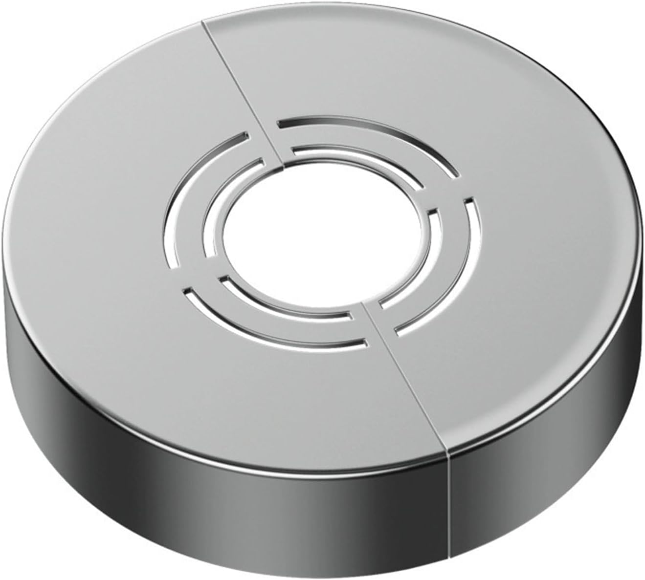 Zestaw 2 rozet baterii prysznicowej, 3 rozmiary w 1, rozeta dzielona na baterię Ø 21 mm/26 mm/33 mm, osłona rury grzejnikowej, rozeta do baterii prysz