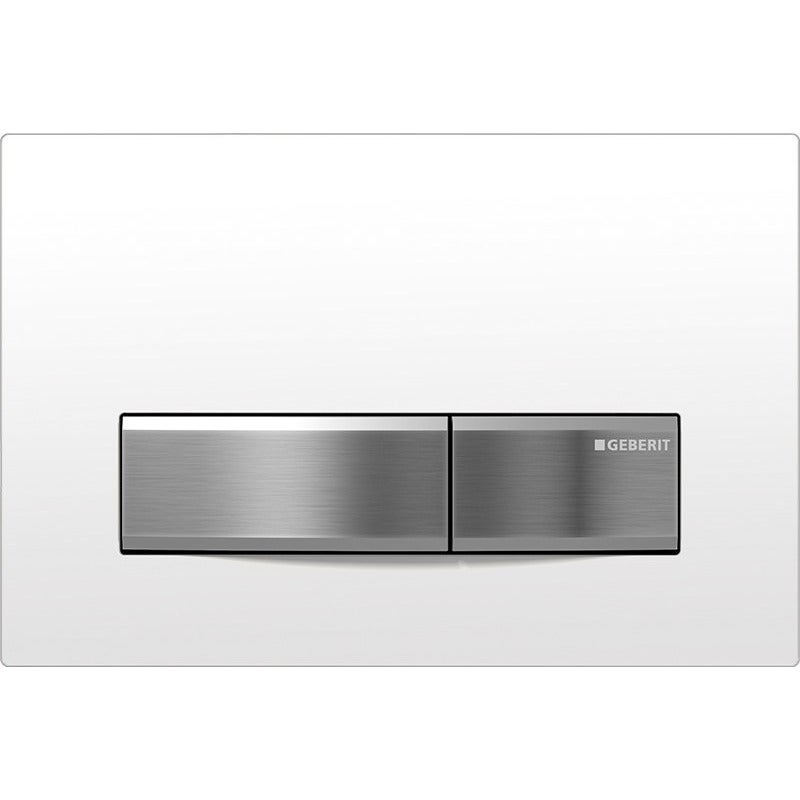 Geberit 115.788.SE.5 Placca di comando Sigma50, vetro verde satinato