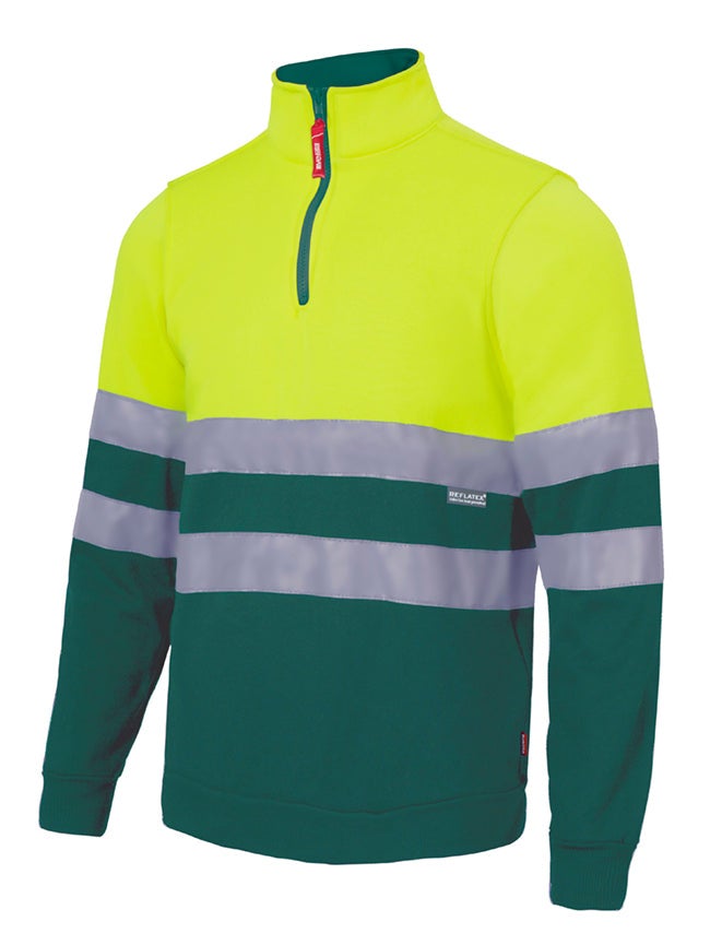 Produktbild von Sudadera Flúor Con Cremallera De Alta Visibilidad VELILLA, Comprar Online