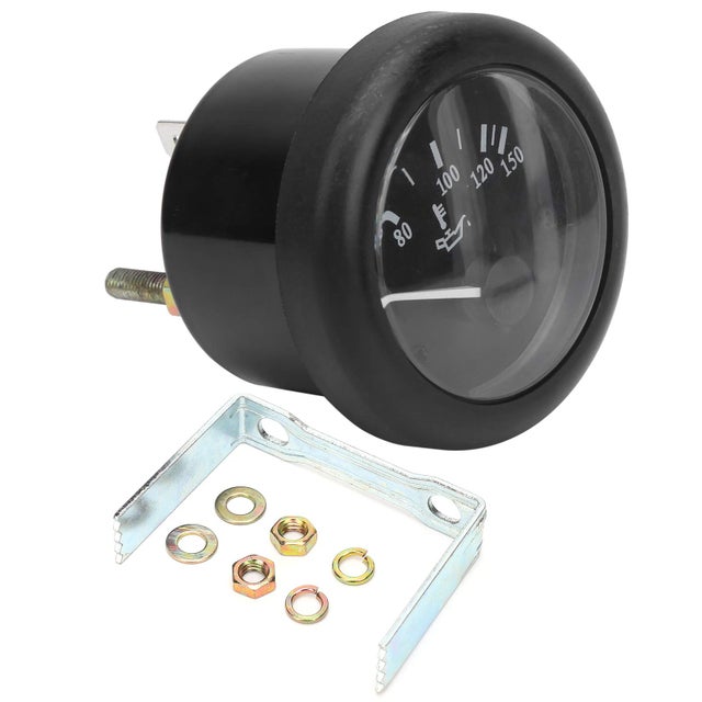 Jauge de température d'huile électromagnétique 52 mm pour groupes électrogènes, navires, machines de construction (DC12 V)