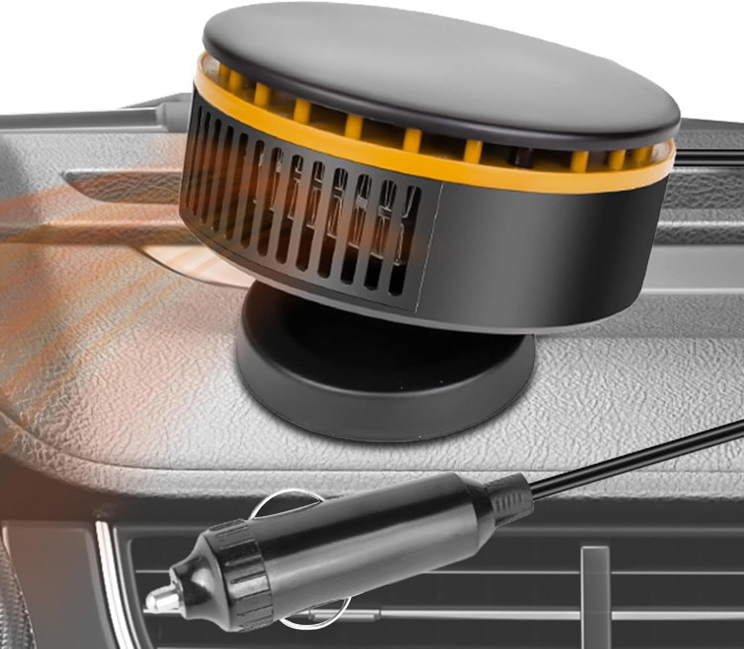 szt. podgrzewacz samochodowy z odmrażaczem, podgrzewacz samochodowy 12 V, przenośny podgrzewacz szyby przedniej, regulowany podgrzewacz samochodowy, o