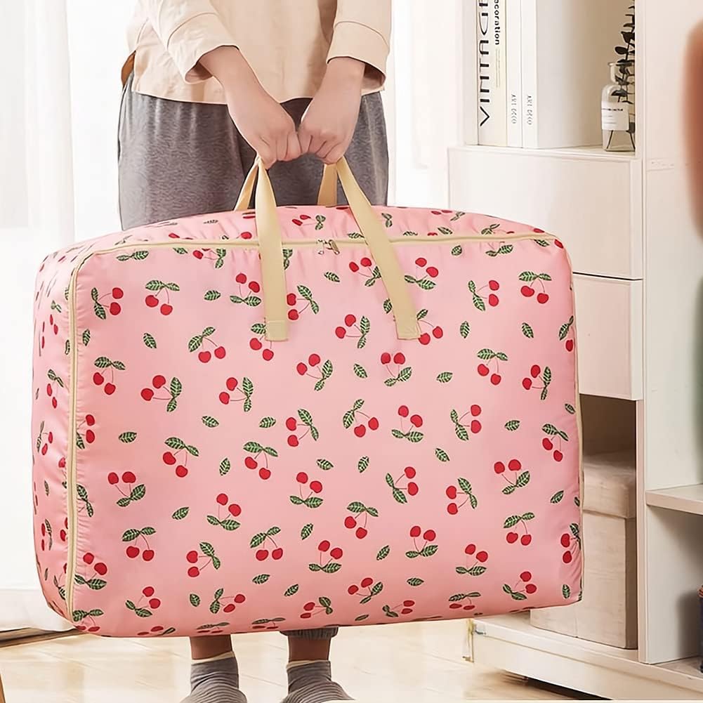 Bellissimo astuccio a pois con cerniera, nero grande capacità