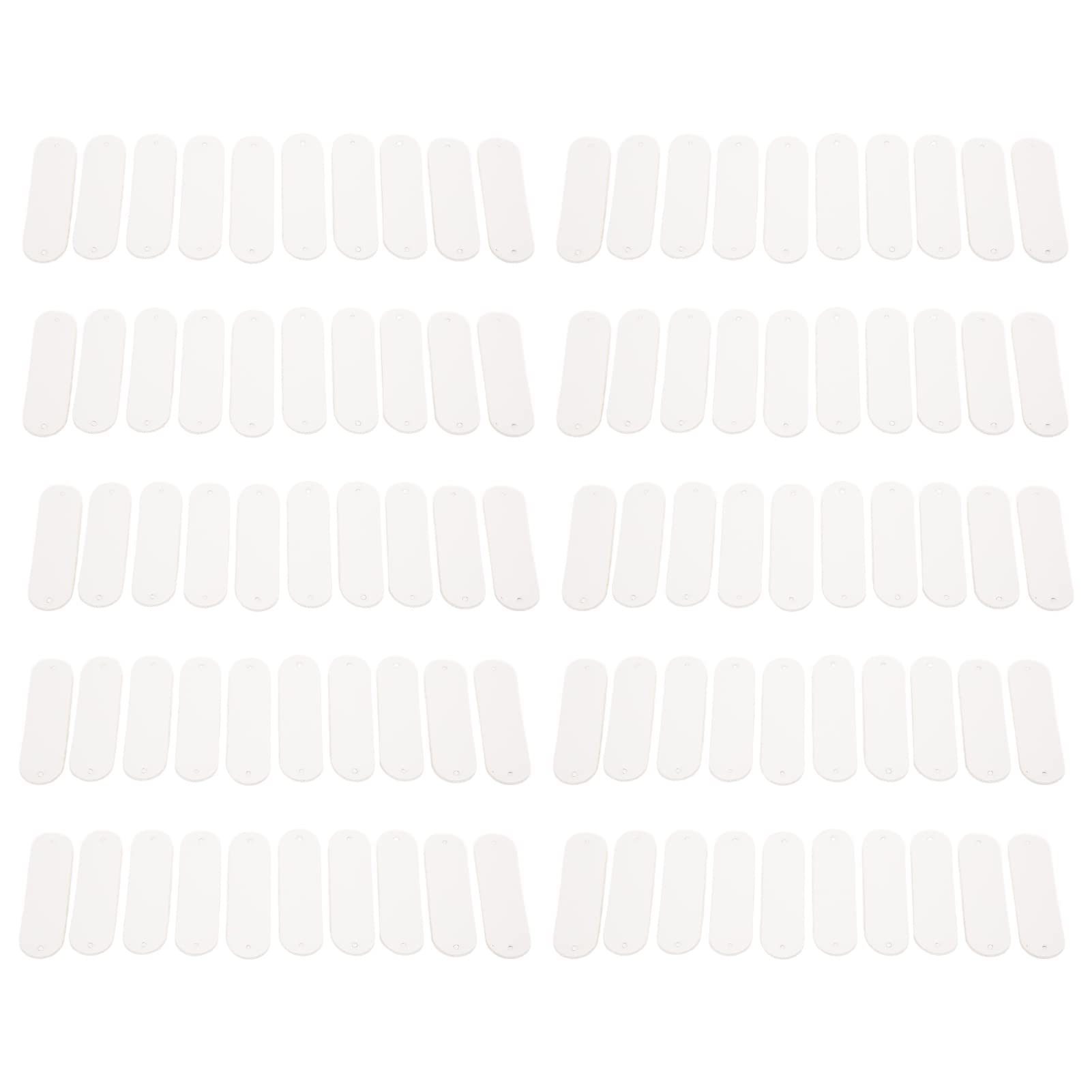 Lot De 40 étiquettes En Cuir PU Avec étiquettes Faites à La Main - Étiquette Avec Trous - Embellissement En Relief - Pour Jeans, Sacs, Chaussures