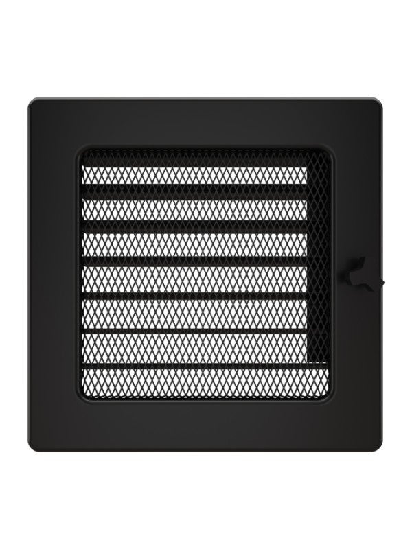Grille De Cheminée Noire Protection Cendres – Acier, Sans Conduit – Occasion Fonctionnelle