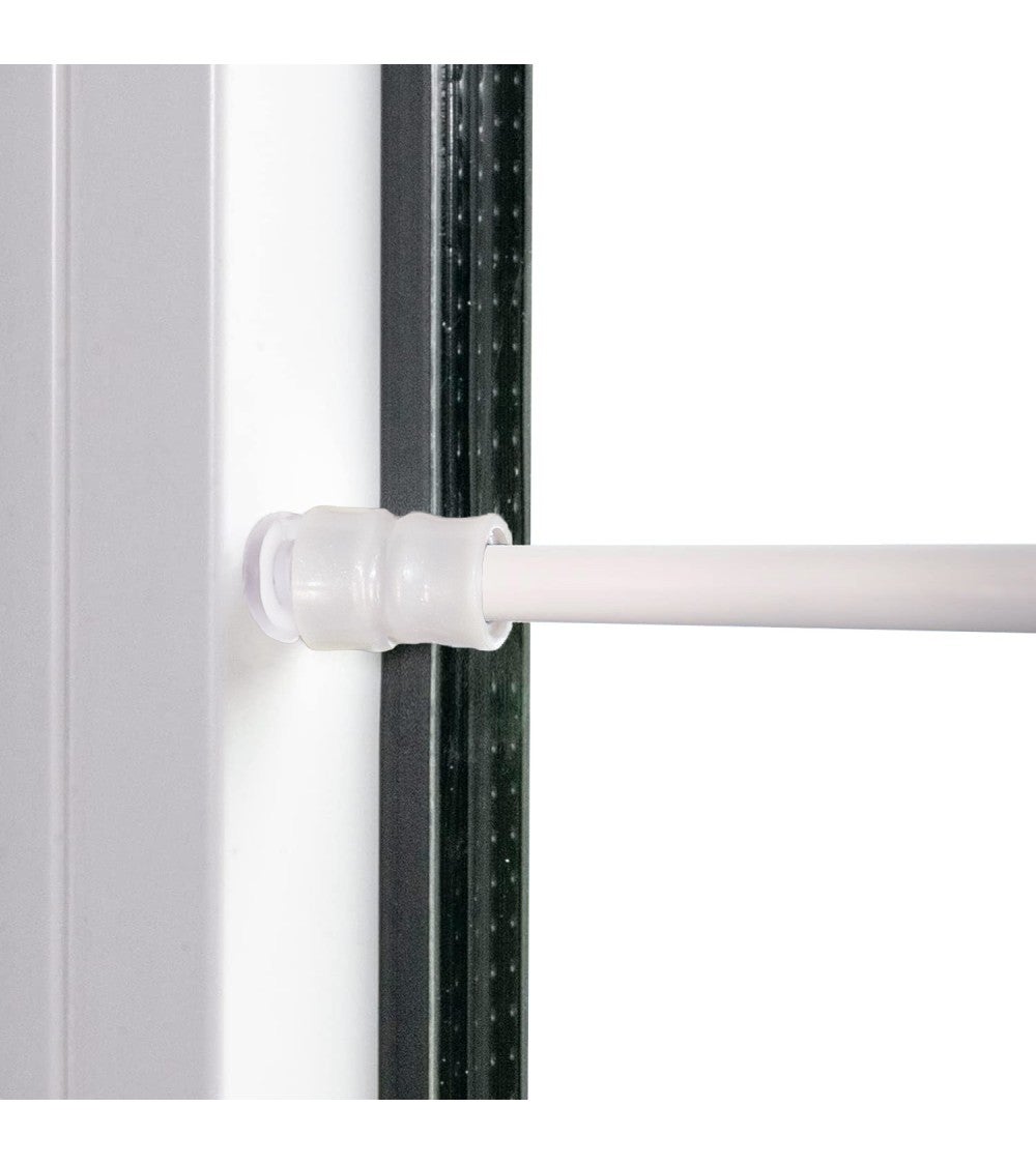 Tringle à Rideau MINI Extensible 40-60cm - Métal Pour Petites Fenêtres Et Cafés
