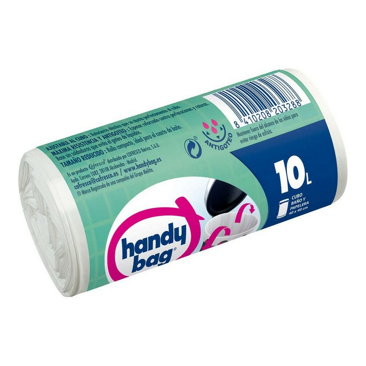 Sacos de Lixo Albal Handy Bag Perfumado Banhos 15 x 10 L Leroy