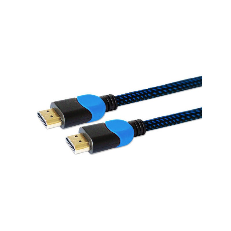 Savio gcl-05 c ble hdmi 3 m hdmi type a (standard) noir, bleu | Leroy ...