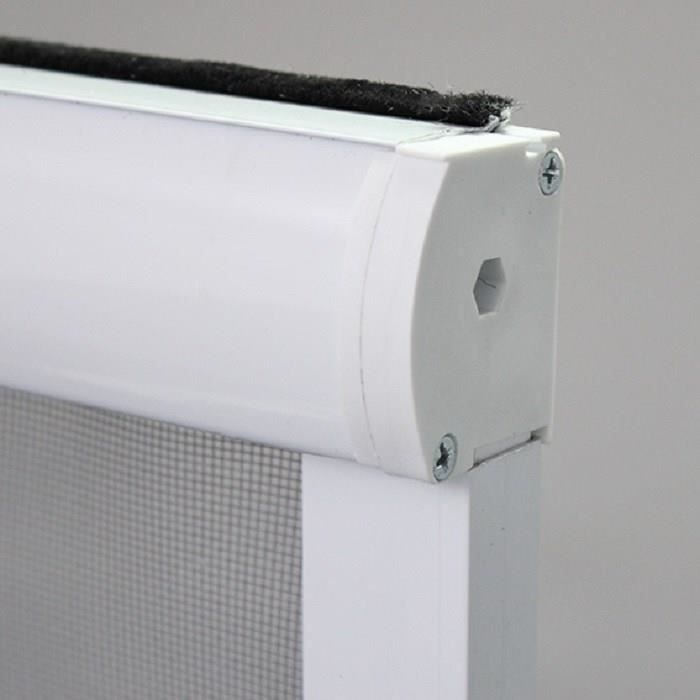 Moustiquaire enroulable fenêtre STOR INSECT aluminium blanc L125 H145 - 8