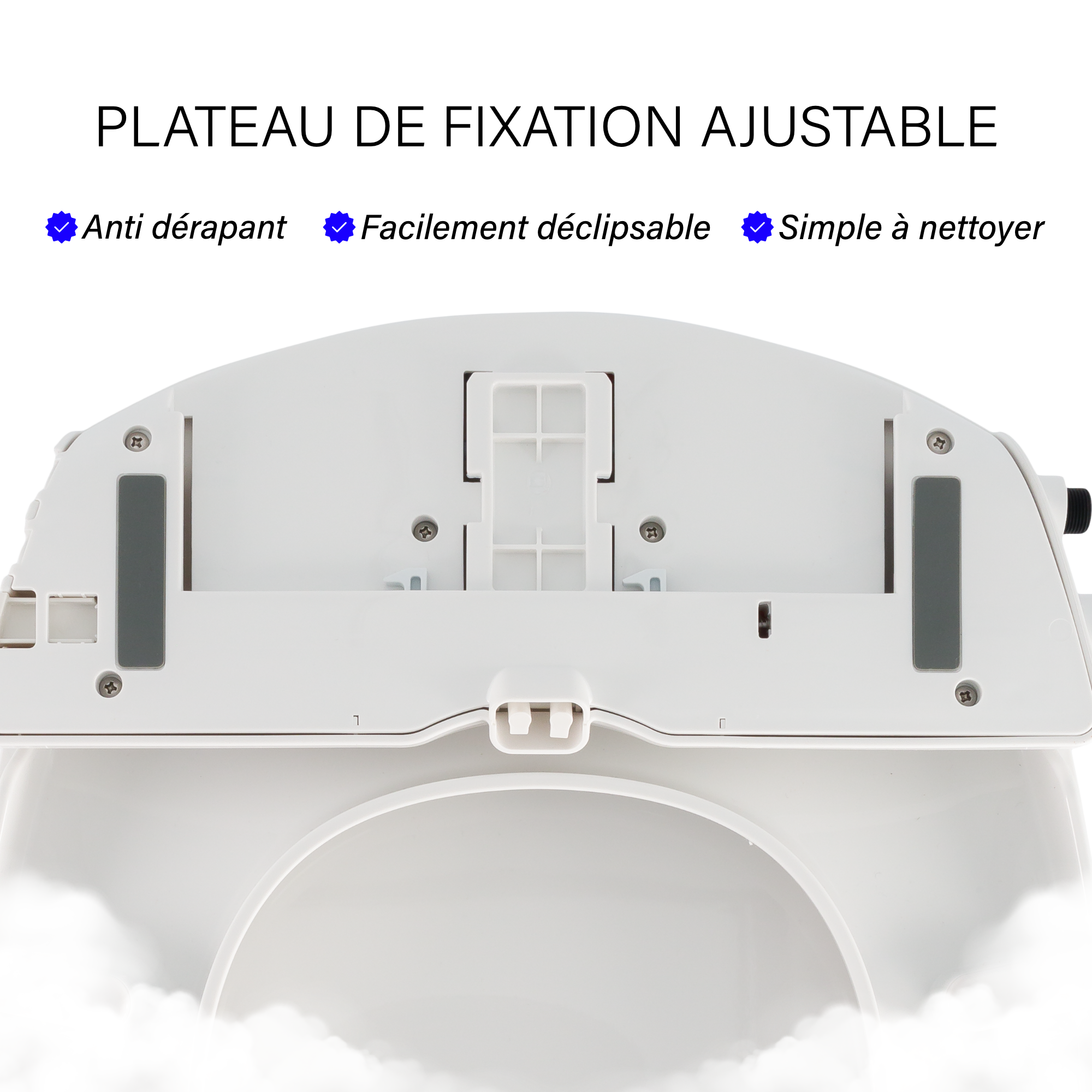 Abattant WC Japonais BOKU (forme ovale) non électrique - 3