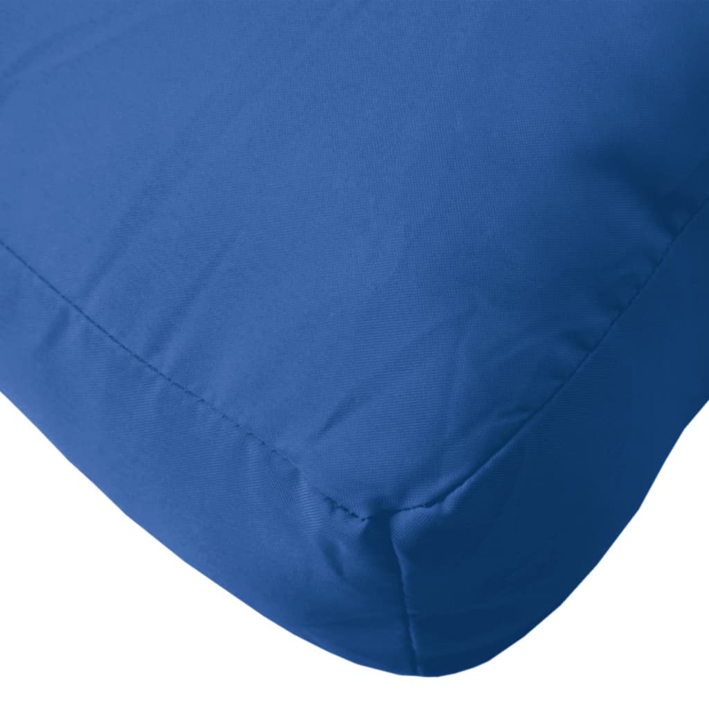 Coussin de palette bleu royal 120x40x12 cm tissu 120 x 40 x 12 cm / Azul - 8