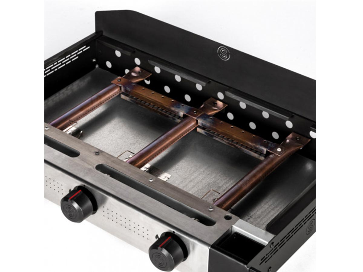 Plancha au gaz SOLIA 300 3 brûleurs 6,45kW
