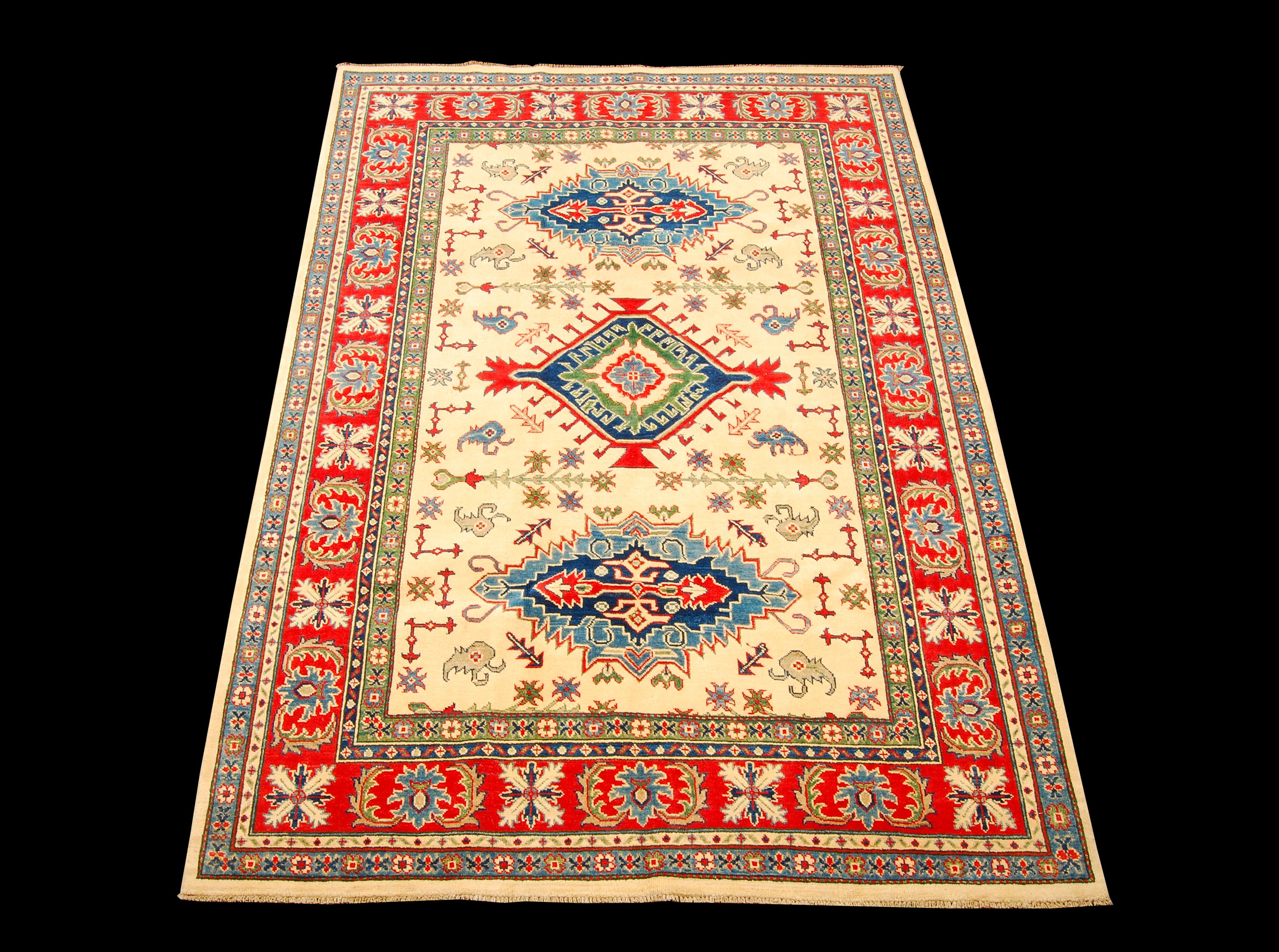Afgani Pakistan Dywan Tapis Teppich Alfombra Dywan Ghazni 263x186 CM