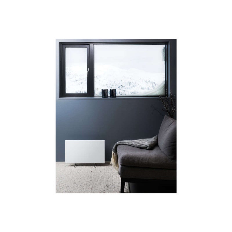 Radiateur électrique ADAX - Blanc - 1200 W - 89,4 x 33 x 9,7 cm - ECO 12 KBT - 2