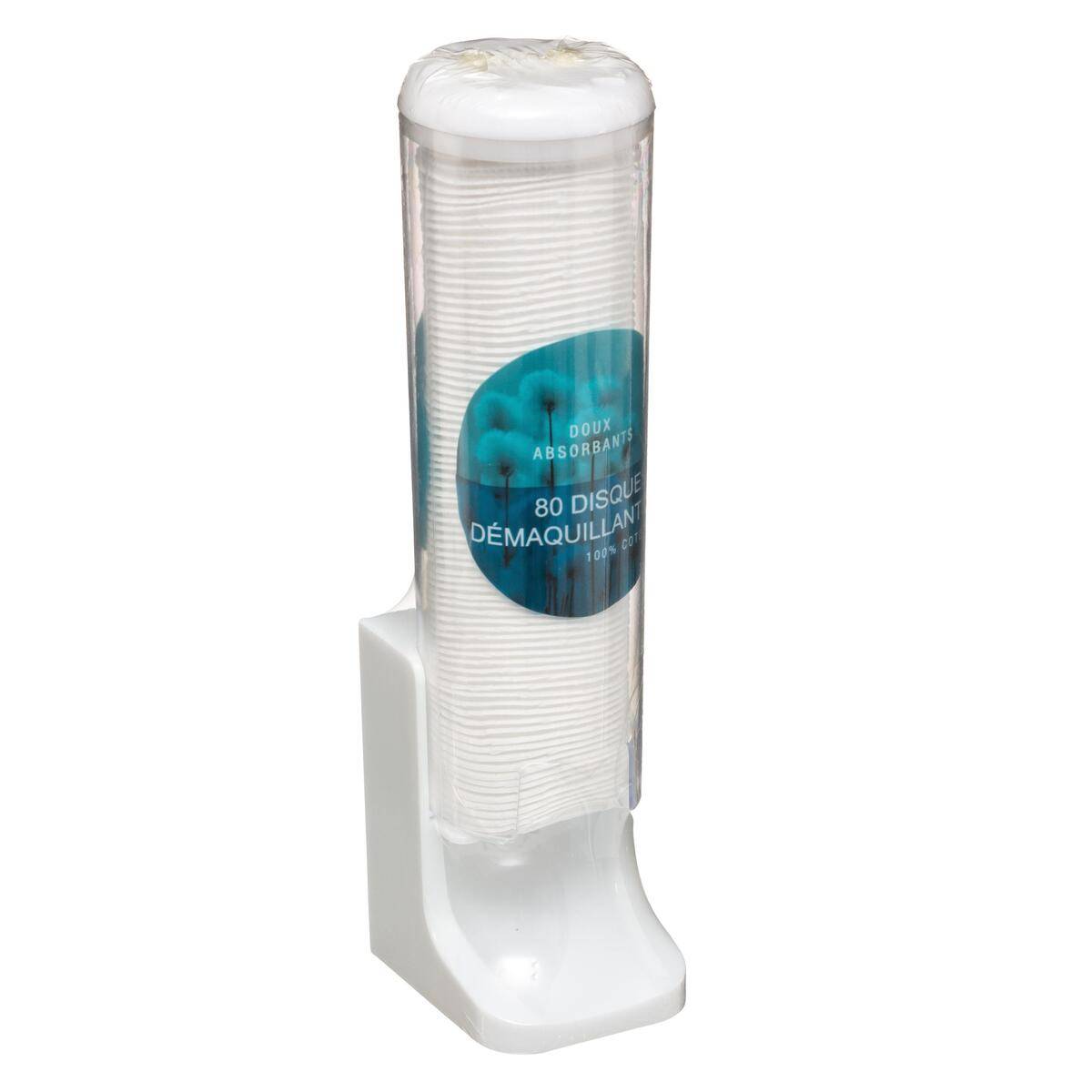 Boîte Métal Fleurie Pour Cotons Démaquillants DLP - Pratique Et Jolie