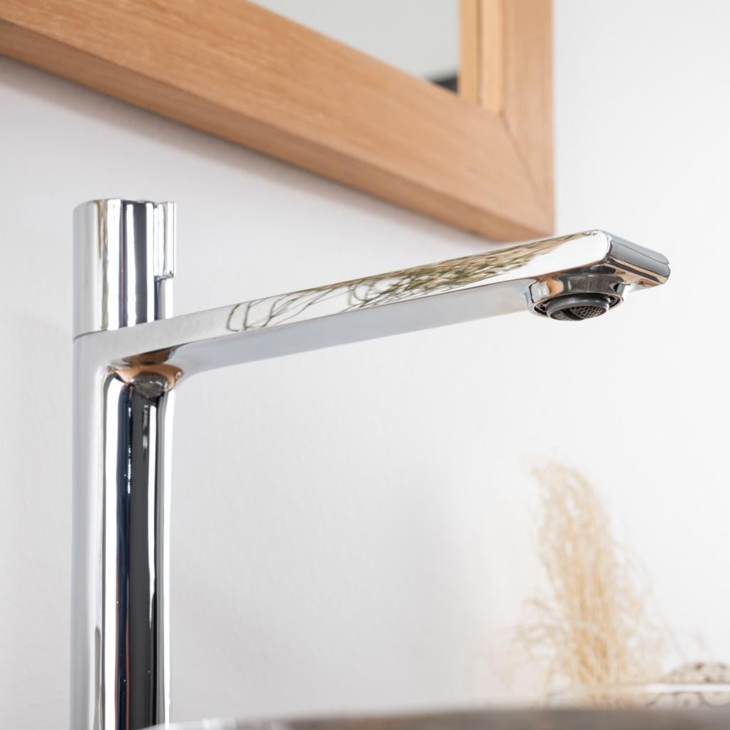 Mitigeur progressif lavabo haut chromé Tamise - 2