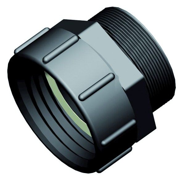 Raccordo Per Cisterna IBC S60*6 Con Valvola A Sfera In PP E Raccordo Quick Connect