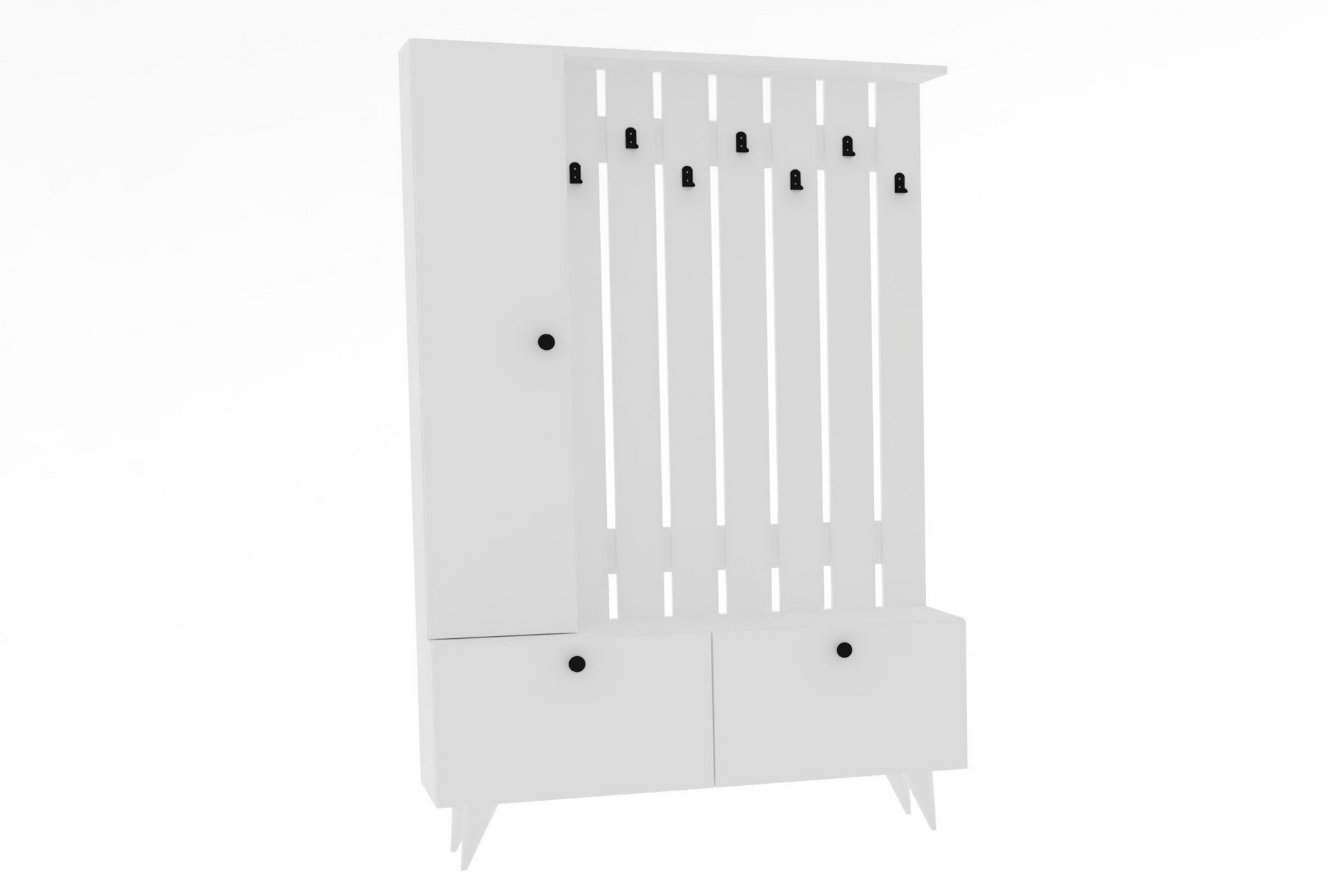 Menzzo  Recibidor Lala Blanco , Leroy Merlin