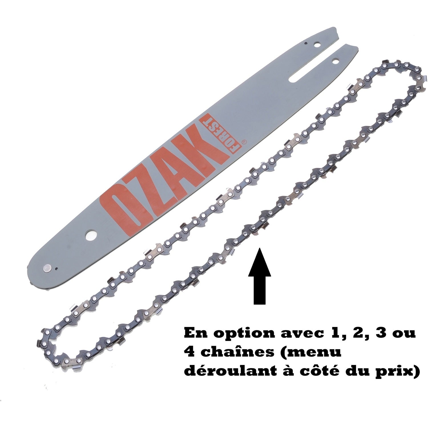 Guide et 1 chaine 30cm pour tronçonneuse Stihl Pas 3/8LP Jauge 1,1mm correspondance 124MLEA074 - 3