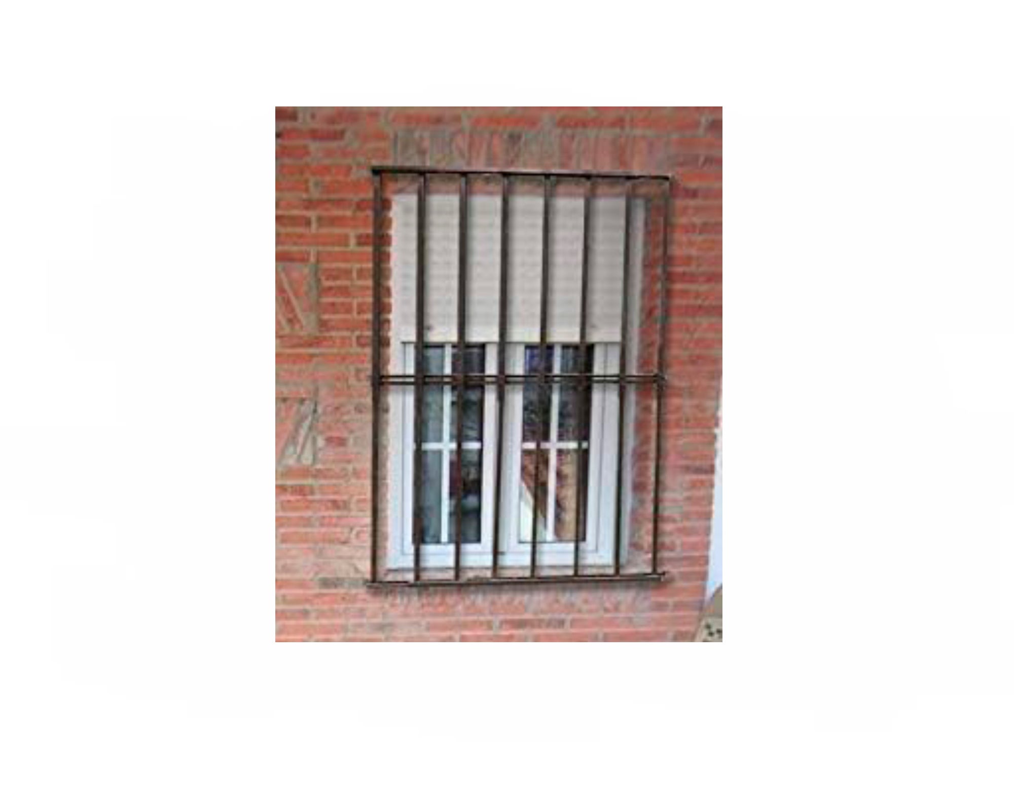 Grille de défense réglable pour fenêtre (largeur et hauteur) de 95x95 cm à 165x165cm noir - 6
