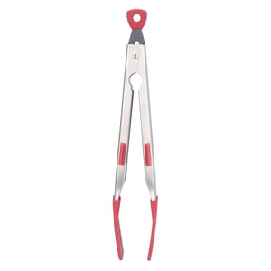 Pinza Da Cucina In Acciaio Inox 304 – 30,5 Cm – Doppia Lama Scanalata, Antiruggine, Lavabile In Lavastoviglie