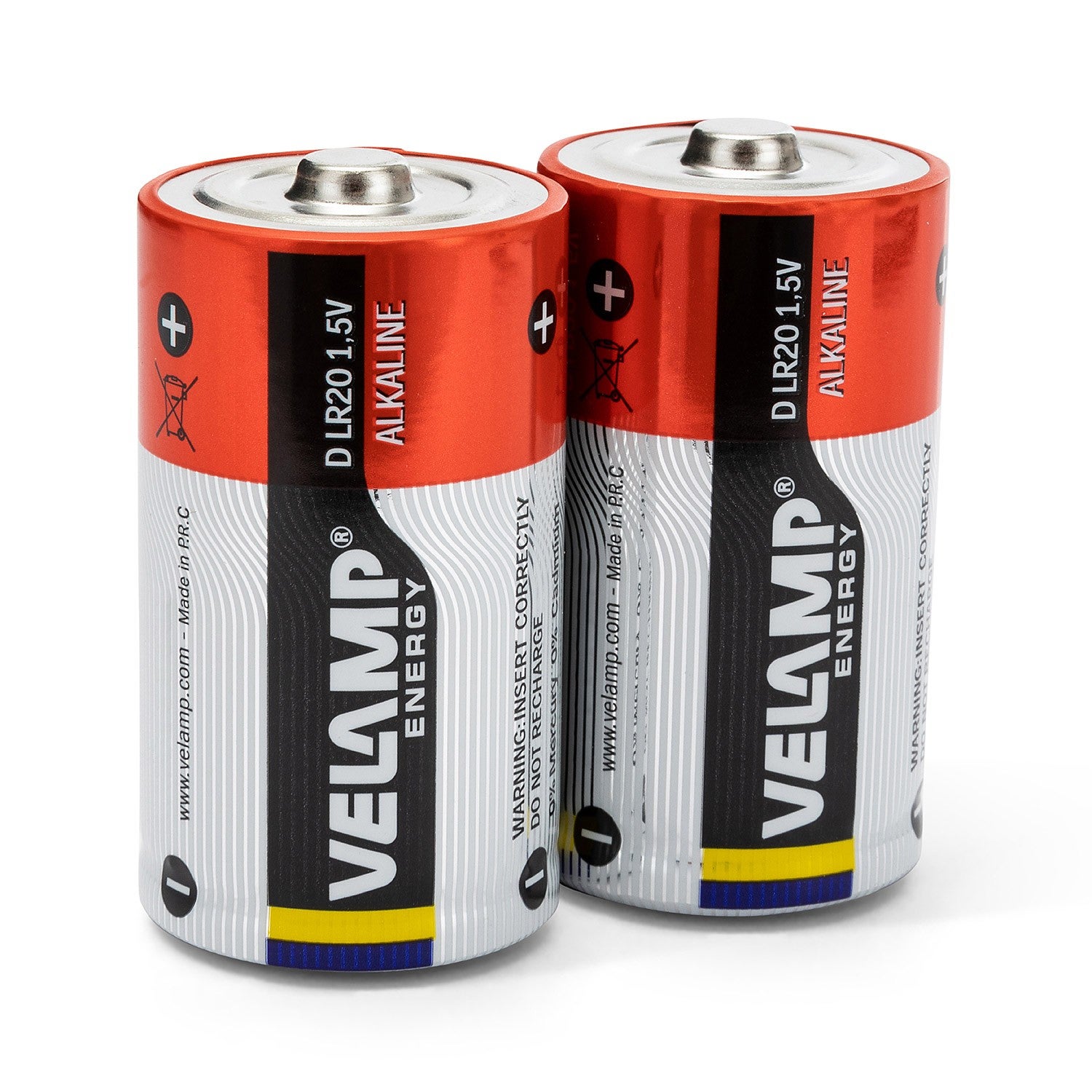 Pile pour lampe de poche alcaline, LR20 D, 1,5V. 2 pièces - 4