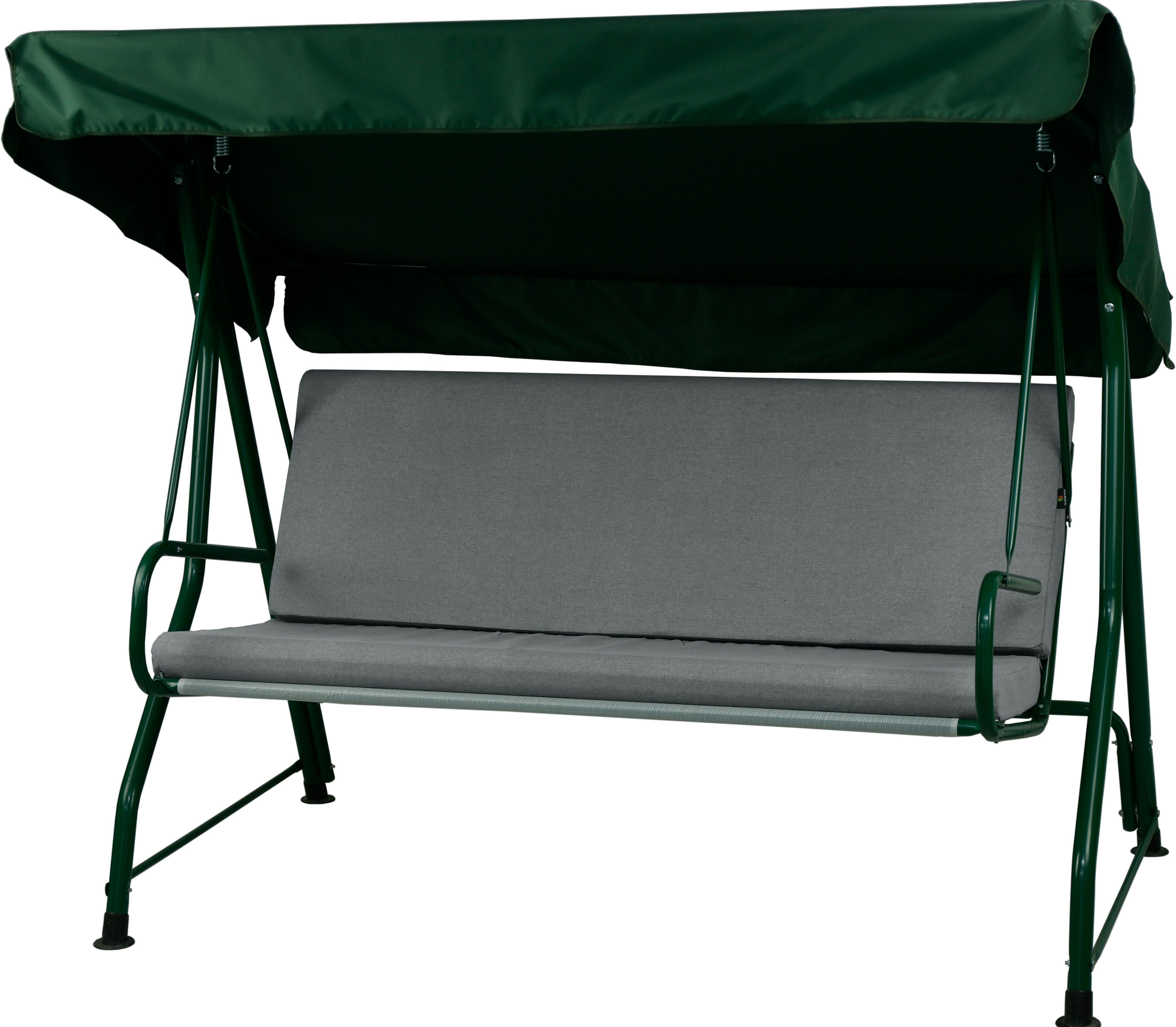 Poduszka na huśtawkę ogrodową AMPO wodoodporna 150 cm szary 1 szt.