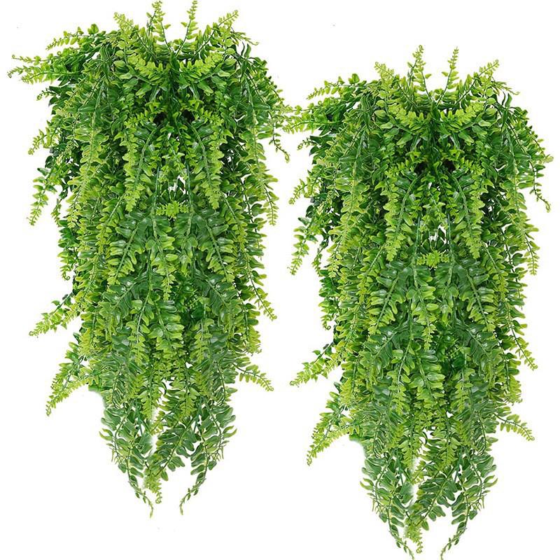 HUAESIN 2Pcs Plante Artificielle Fougère Plante Artificielle HUAESIN 2Pcs Plante Artificielle Fougère Plante Artificielle