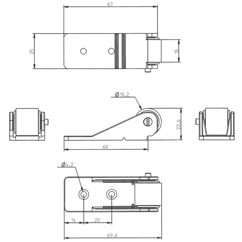 Guide de tablier anti flexion - 3