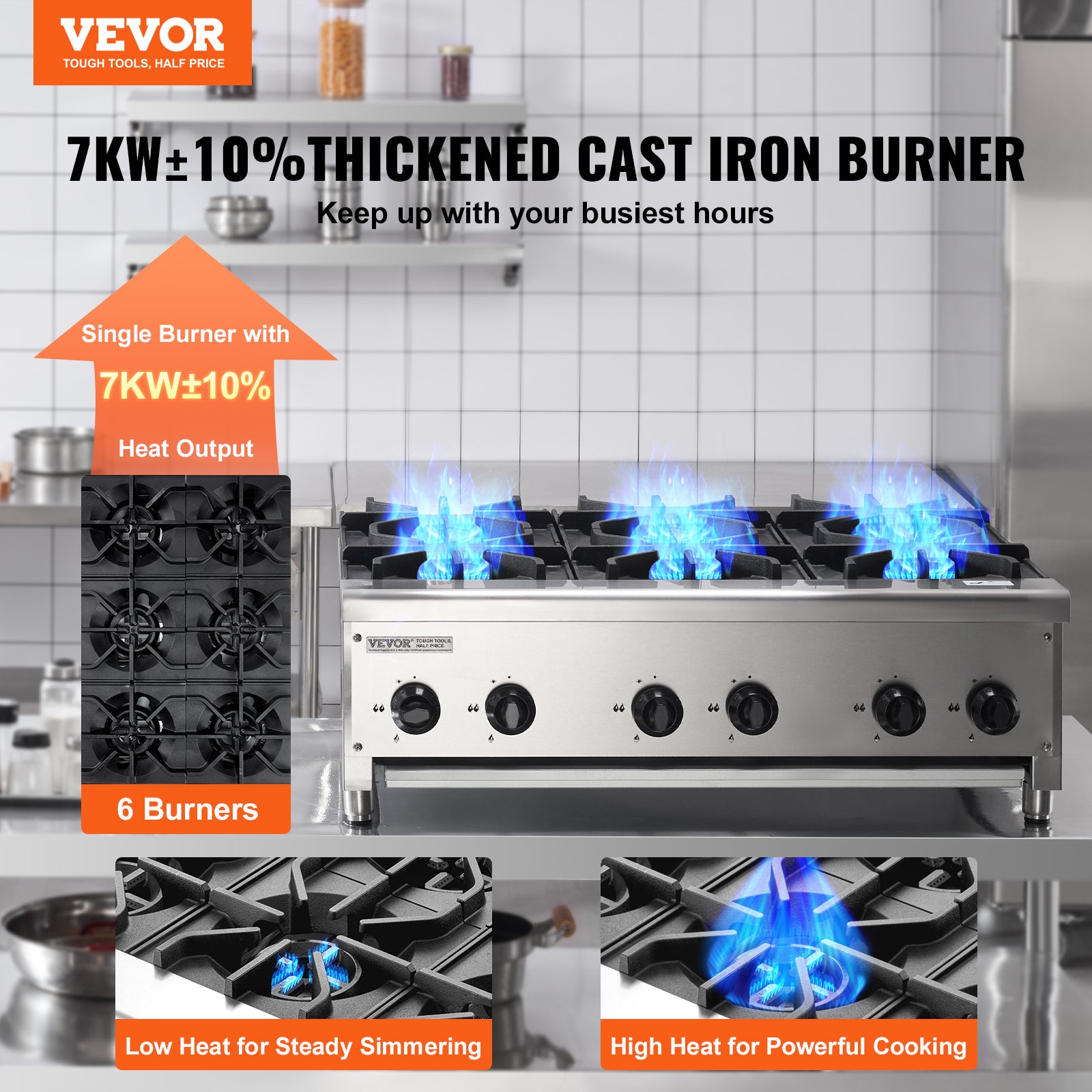 QID-Cuisinière à gaz pliante extérieure Poêle à Gaz, Mini Cuisinière à