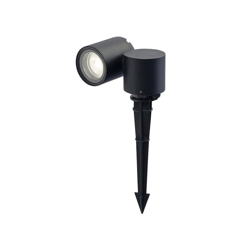 Lampa gruntowa wbijana Tubings M czarna 1xGU10x35W wym: 29 x 13,8 cm aluminium Nowodvorski Lighting
