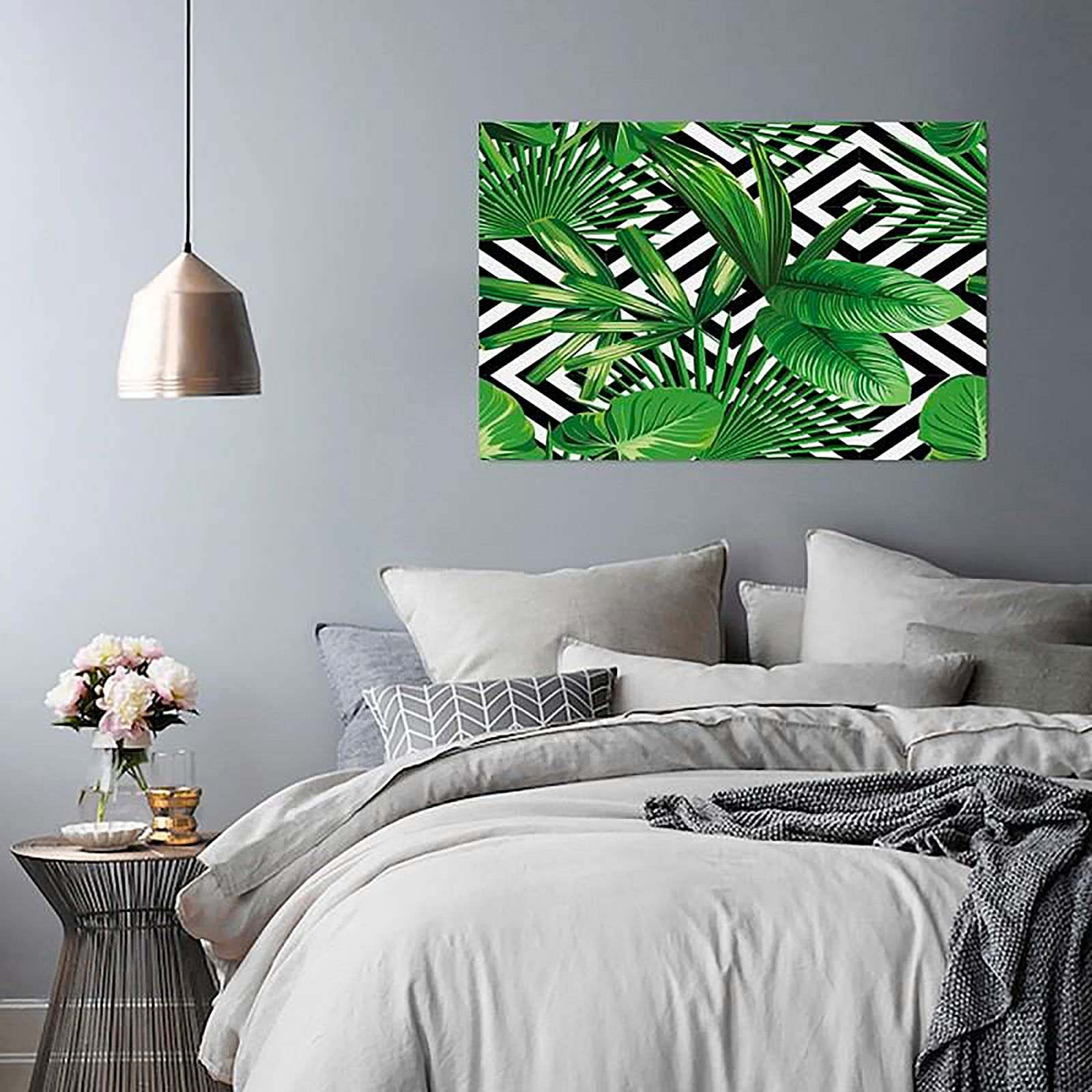 Tableau feuille de composition - 50 x 40 cm - 4